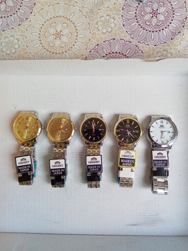 браслет с часами: Часы мужск. новые, кварцевые(ORIENT, TISSOT, JENEVA).Цена