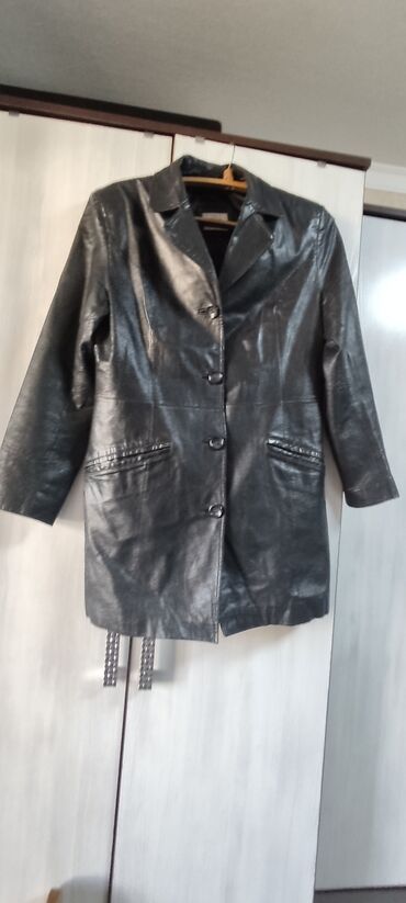 кожанная куртка: Кожаная куртка, M (EU 38), L (EU 40)