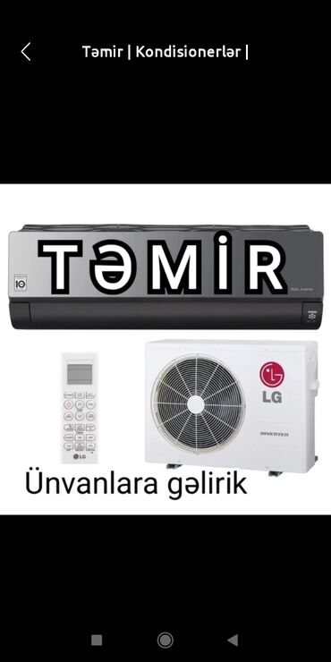 kondisioner yuma: Təmir, Split kondisionerlər, Təmizləmə, Zəmanətlə