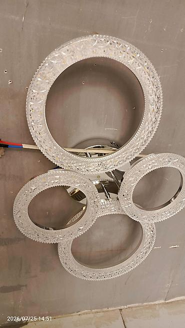 led lanpalar: Led Çılçıraq, 4 və daha çox lampa, Metal — 2