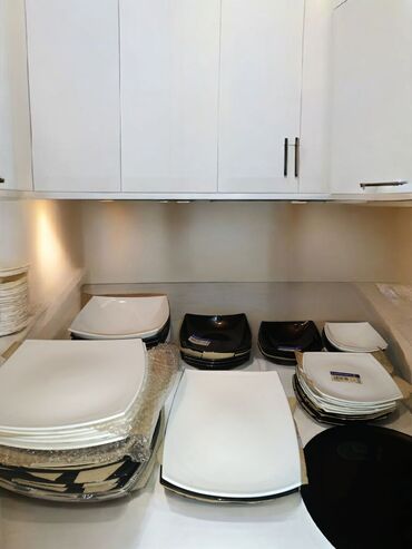 купить посуду онлайн: Nahar dəsti, rəng - Ağ, Keramika, 4 nəfərlik, Fransa