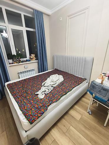 Двуспальная кровать с мягким изголовьем - Размер спального места
