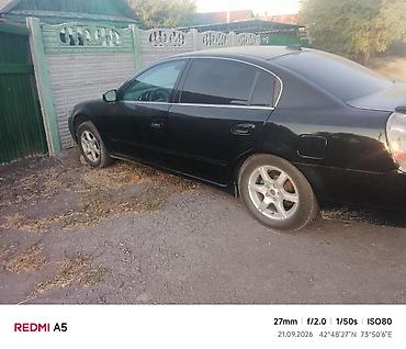 Унаа сатуу: Nissan Altima: 2003 г., Автомат, Бензин, Седан — 4