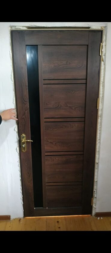 Otaq qapıları: Yeni Otaq qapısı 90x205 sm Çərçivə ilə, Zəmanətli, Ödənişli quraşdırma, Ödənişli çatdırılma, Rayonlara çatdırılma — 23