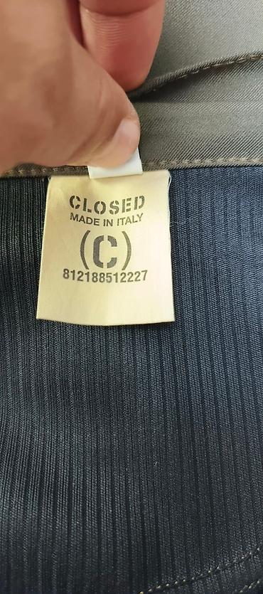 Kişi geyimləri: Летнии Брюки-джинсы Итальянского бренда CLOSED Размер 56 -58 Made in — 8