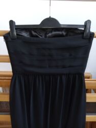 Haljine: Crna, svečana haljina vel. 38, M, sa asimetričnim rubom napred kraća na lalafo.rs — 9 Haljine: Crna, svečana haljina vel. 38, M, sa asimetričnim rubom napred kraća — 9