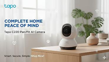 camera: IP-камера Tapo C220 Pan/Tilt AI для дома - Разрешение 2K QHD — 1