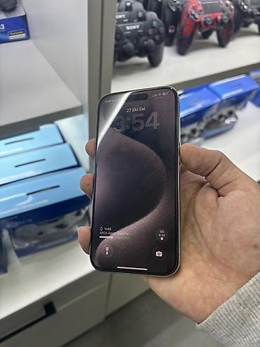 iphone 11 pro silver: IPhone 15 Pro, Gümüşü, Face ID — 6