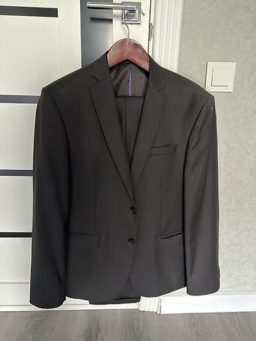 нина ричи: Классический мужской пиджак Marco Renci, чёрный, силуэт Slim Fit.ш - — 1