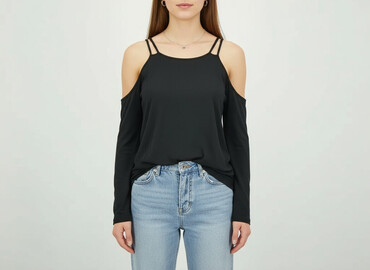 modne bluzki plus size: Bluzka damska, rozmiar M