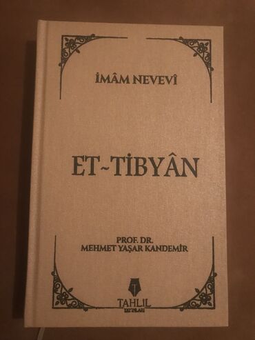 dini kitab satışı: Dini kitab-İmam Nəvəvi-Ət Tibyan əsəri-Quranı necə düzgün oxuyaq və
