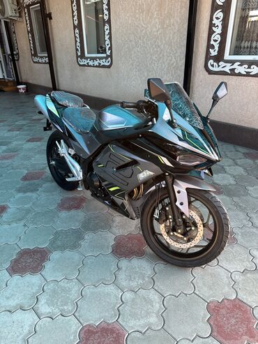 спортивный автомобиль: Спортбайк Kawasaki, 400 куб. см, Бензин, Взрослый, Новый
