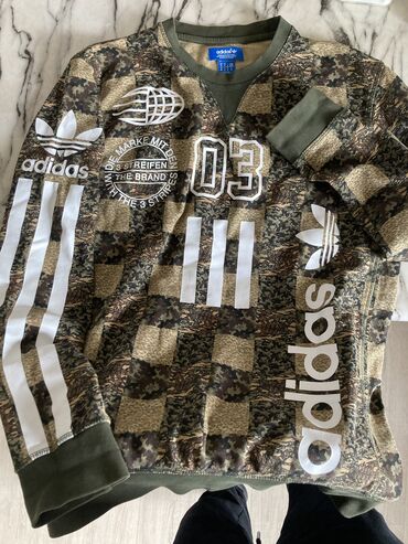 спорттук кийимдер: Мужская толстовка, M (EU 38), Adidas, Б/у, Самовывоз