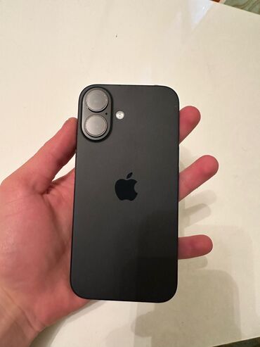 iphone 16 qiymət: IPhone 16, 128 GB, Black Titanium, Barmaq izi, Face ID, Simsiz şarj