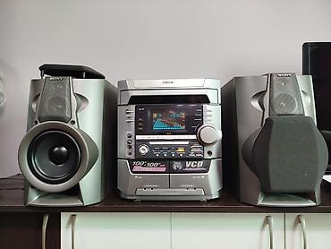 колонка сони: Продаю недорого SONY музыкальный центр отличный чистый звук. колонки — 1