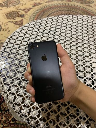 ayfon 4es: IPhone 7, 128 GB, Qara, Barmaq izi, Face ID