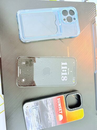 Apple iPhone: IPhone 13 Pro, Б/у, 128 ГБ, Blue Titanium, Чехол, 86 % — 2