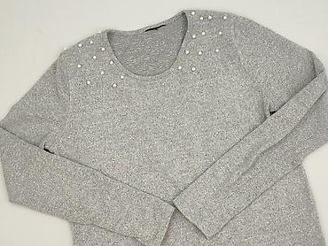 sweter z perełkami: Sweter damski, rozmiar M — 1