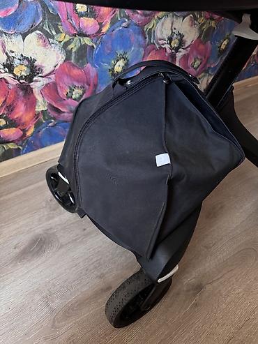 стокки коляска: Коляска, Stokke, цвет - Серебристый, Б/у, Самовывоз — 10