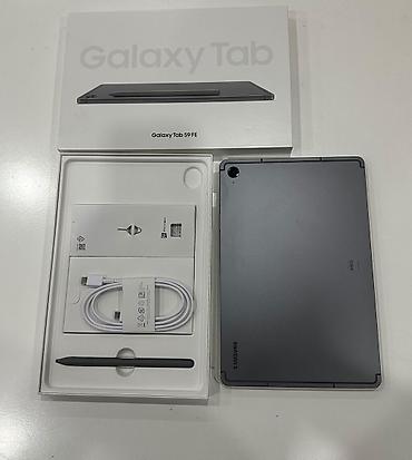Samsung: Samsung Tab S9 fe 128gb,cox az istifade olunub — 1