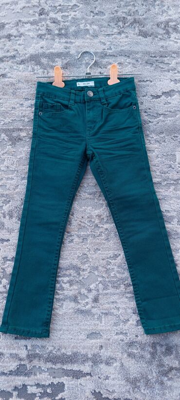 одежда для мма: Джинсы и брюки, цвет - Зеленый, Новый