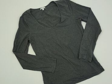 Bluzki: Bluza L (EU 40), stan - Bardzo dobry, wzór - Jednolity kolor, kolor - Szary