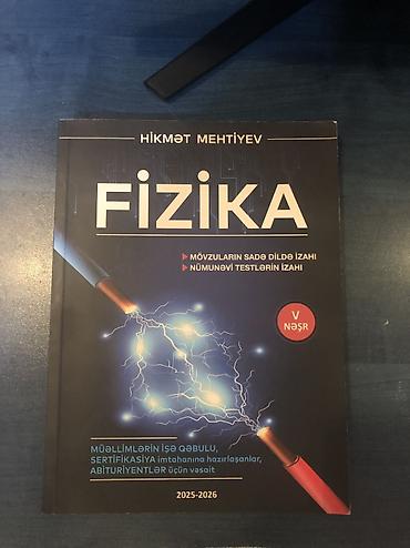Fizika Hikmet Mehtiyev qayda kitabi. Cirigi yazisi yoxdu lalafo.az -da Fizika Hikmet Mehtiyev qayda kitabi. Cirigi yazisi yoxdu