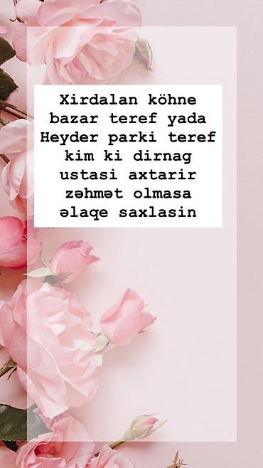 moyka isi axtariram 2020: Dırnaq ustası tələb olunur, Fiks edilmiş ödəniş, 3-5 illik təcrübə, Materialların təqdim olunması — 1
