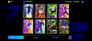 Kolleksiya kartları: EFootball hesabı – güclü komanda və zəngin kart kolleksiyası - — 13