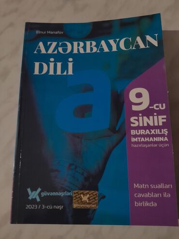 Kitablar, jurnallar, CD, DVD: Azərbaycan dili kitabi 9cu sinif buraxılış imtahanina hazirliq ucundu