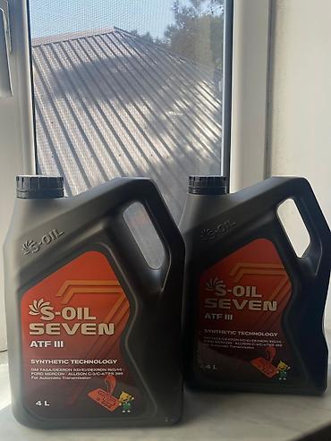 Автомобильные масла: TƏCİLİ SATILIR YENİDİ 120 AZN ALINIB.] S-OIL SEVEN ATF III – sintetik — 1