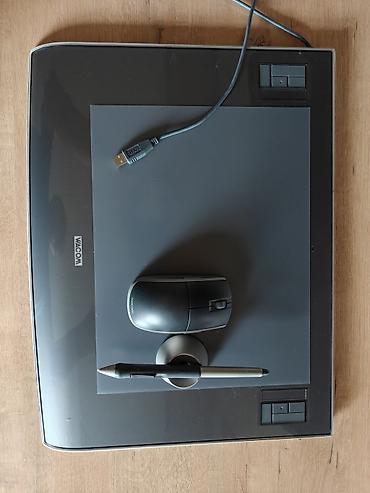 Графические планшеты: Wacom, Б/у, Размер A4, Кабель, Совместим с Windows — 2