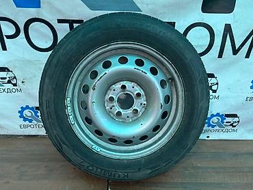 g comp: Колесо в сборе PORFRAN 195/65R16, Диск штампованный оригинальный — 2