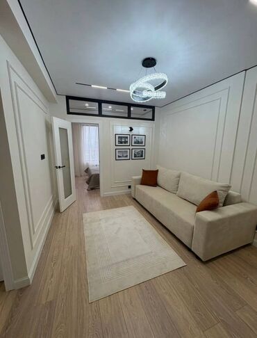 ремонт домов: 1 бөлмө, 42 кв. м, Элитка, 5 кабат, Дизайнердик ремонт