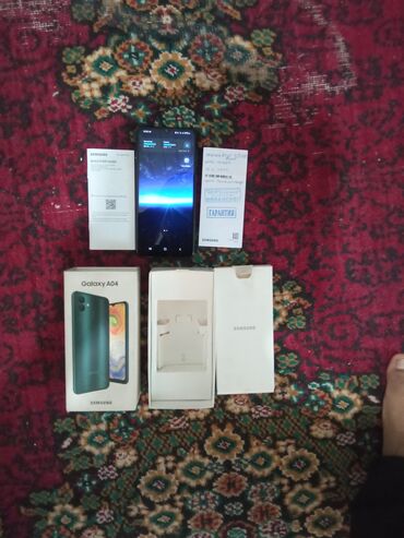 самсук 5: Samsung Galaxy A04, Новый, 32 ГБ, цвет - Зеленый, 2 SIM