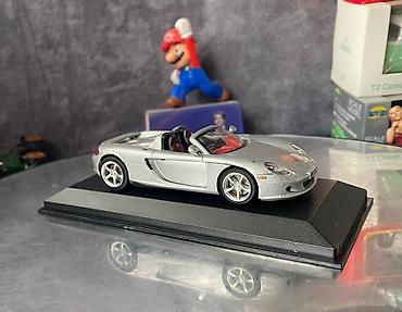 Avtomobil modelləri: Коллекционная модель Porsche Carrera GT Cabriolet type 980 silver — 11