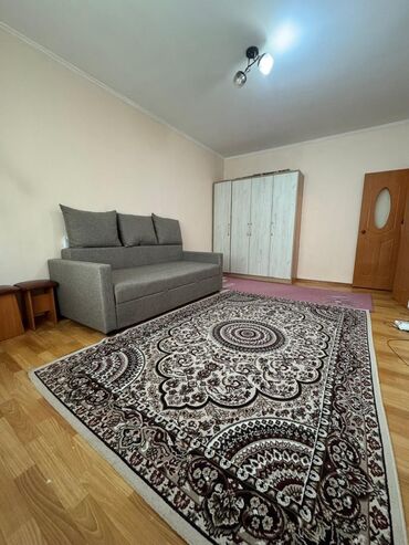 2 комнатная квартира в джале: 1 бөлмө, 35 кв. м, 106-серия жакшыртылган, 1 кабат, Косметикалык ремонт