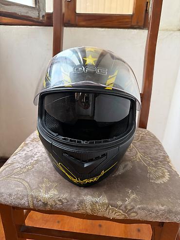cg motor: Motorsiklet dəbilqəsi – DFG “56 Programme” (full-face) - Rəng və — 5