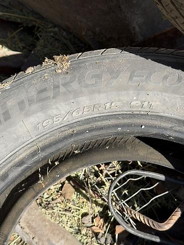 диски bbs r15 4x100: Шины 195 / 65 / R 15, Лето, Б/у, Комплект, Легковые, Германия, Michelin — 1