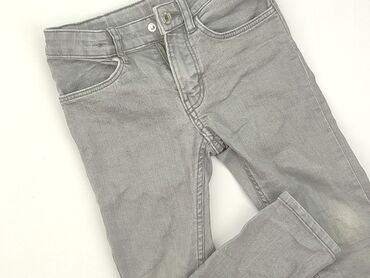 jeansy czarne dzwony: Jeans, 5-6 years, 116, condition - Very good