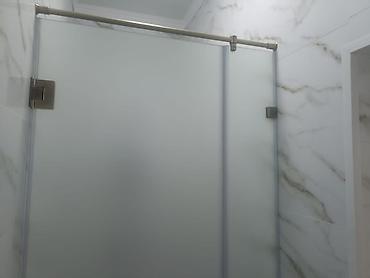 Душевые перегородки и ограждения: Душевые Перегородки на заказ Стекло закаленное 8мм Фурнитура премиум — 6