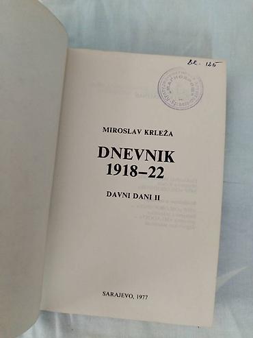 esprit beograd: Miroslav Krleza Dnevnik 1943
Stampa Oslobodjenje Sarajevo
Godina 1977 — 6