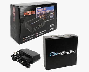 Игрушки: HDMI делитель (HDMI разветвитель, HDMI Splitter) 1*4 (1080P 3D