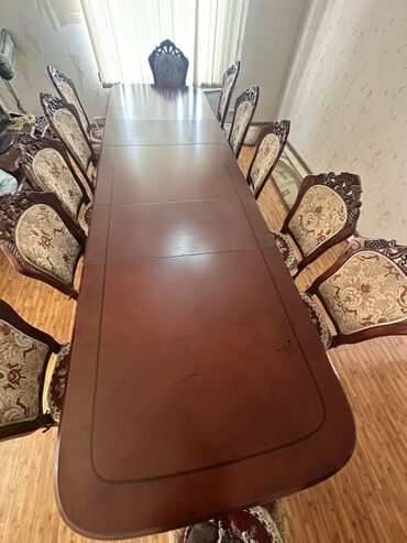 Столы и стулья для зала: Стол и стул для зала, Новый, Самовывоз, Платная доставка, цвет - Коричневый — 1