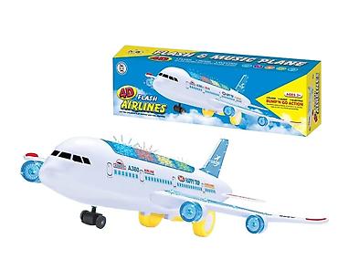 təyyarə oyuncaq: №: 15859 Məhsulun adı: Təyyarə 4D Flash Airlines PR73926, plastik, ağ — 1
