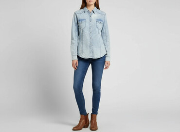Shirts: Women`s shirt, size S