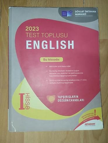 Testlər: İngilis dili Testlər 11-ci sinif, DİM, 1-ci hissə, 2023 il — 1