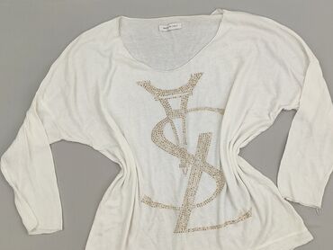 koszula damska z ozdobnym kołnierzykiem: Moda Italia, Bluzka damska, rozmiar One size