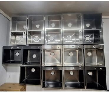 Mətbəx çanaqları: Düzbucaqlı Mətbəx çanağı, Paslanmaz polad — 9