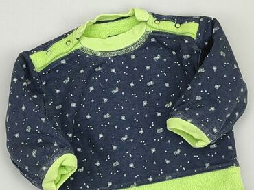 haftowana bluzka: Sweatshirt, 6-9 months, condition - Good